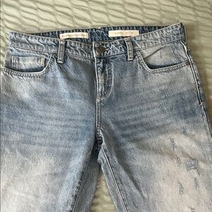 Pilcro and the Letterpress Light Blue Boot Cut Jeans